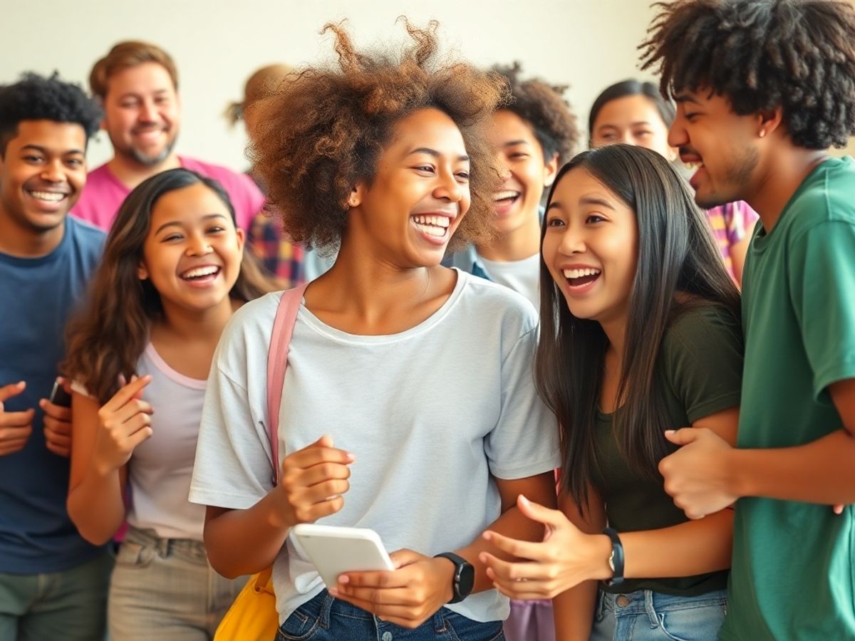 Adolescenți diversificați în activități pline de energie.