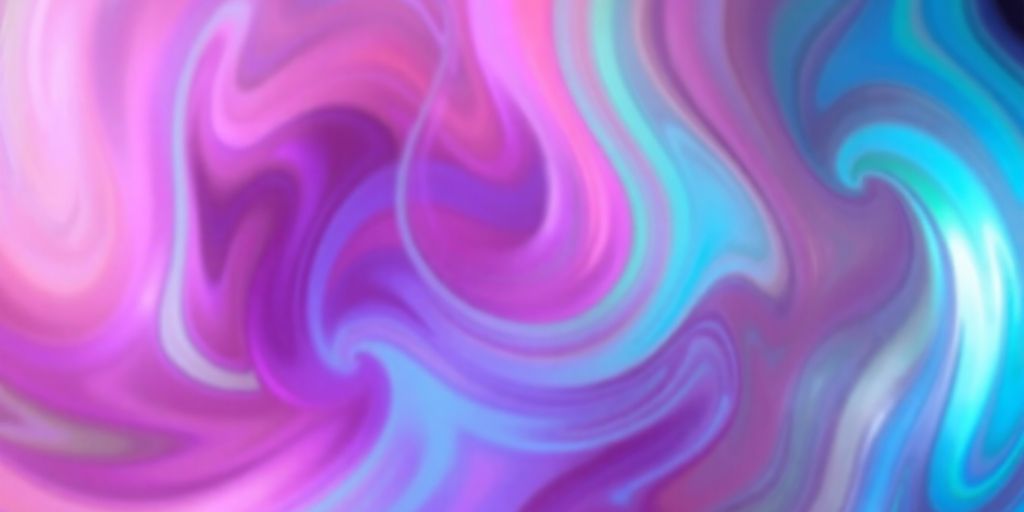 Abstract colorful swirls creating a vibrant digital art.