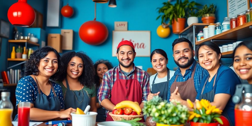 Negocio latino próspero en Canadá