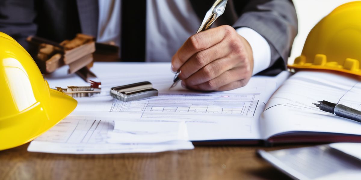 בודק מטפים בבניין משותף