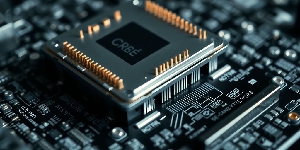 Procesador, placa base, componentes de PC