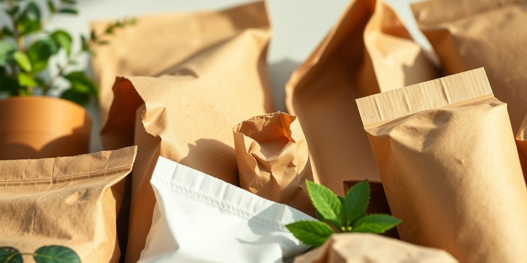 Eco-friendly packaging at a Croydon event.