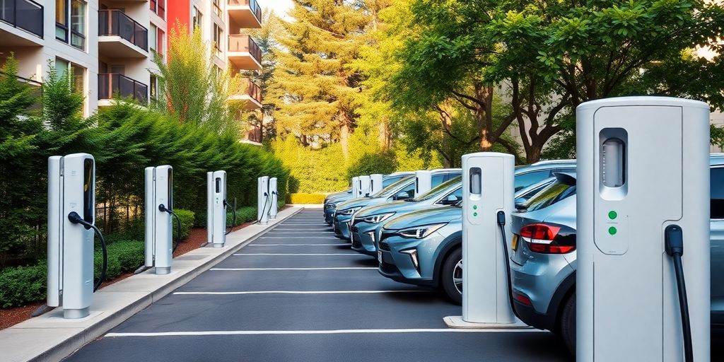 how have many apartment complexes delt with ev charging | AMPPAL