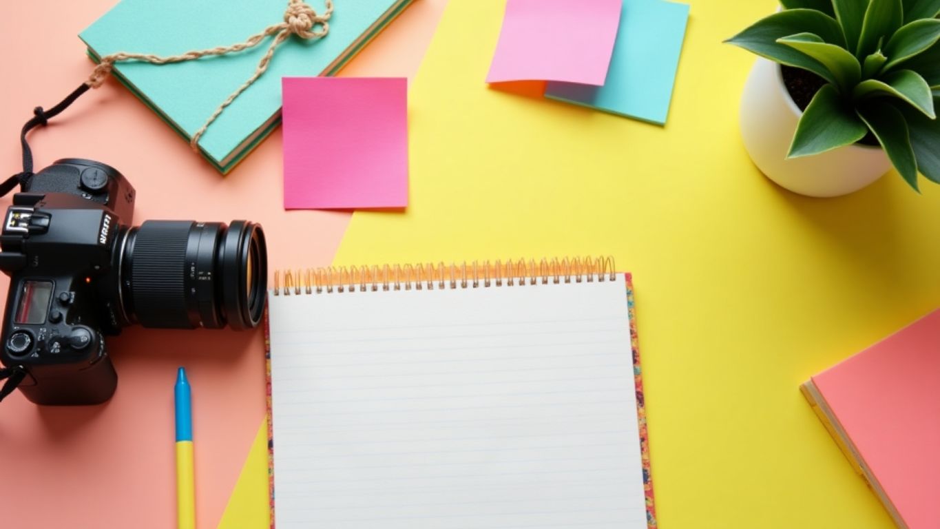 Creative workspace for generating YouTube video ideas.