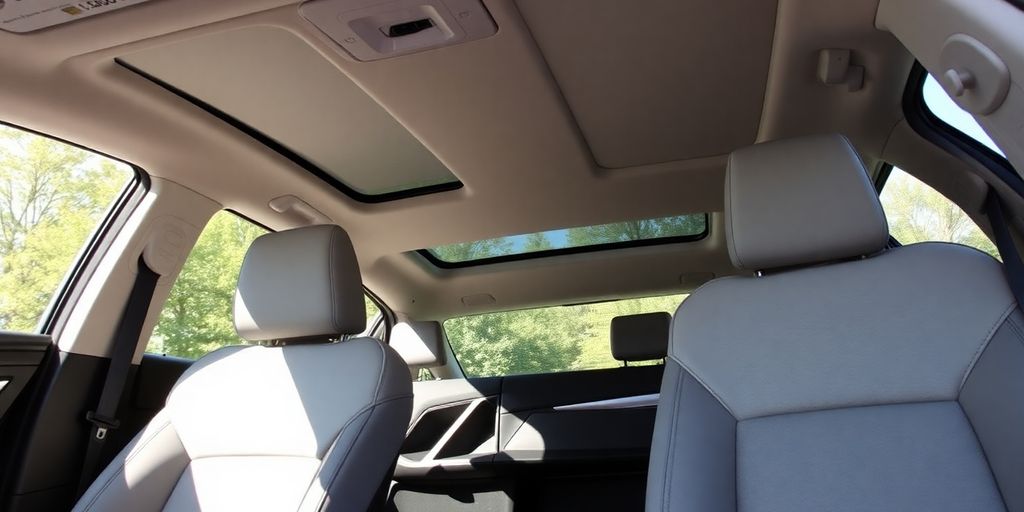 Spacious interior of 2023 Toyota Corolla Cross L AWD.