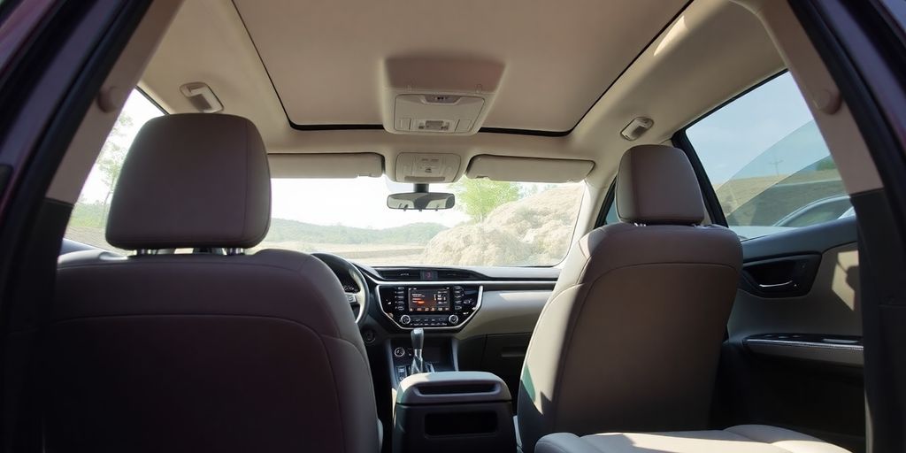 Interior view of 2023 Toyota Corolla Cross L AWD.