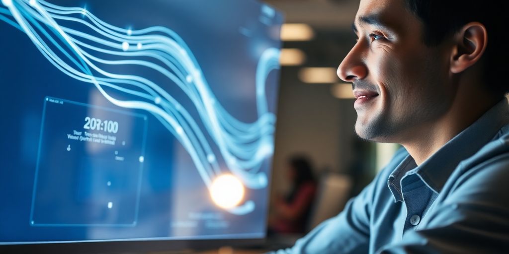 AI helping a person grow income
