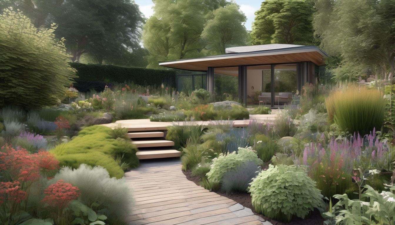 sustainable garden design promoting biodiversity in the UK