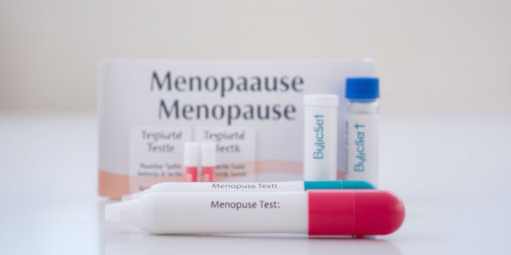 Medisinsk test kit for overgangsalder.