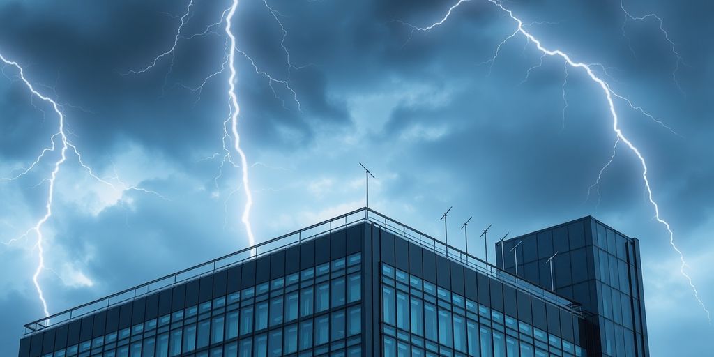 Lightning Protection for Smart Building