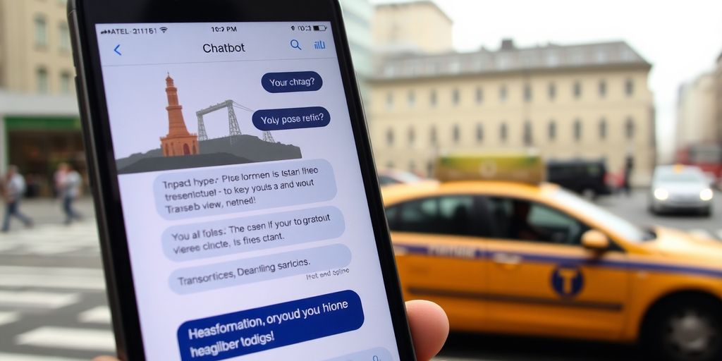 Četbot kao turistički vodič i taksi dispečer