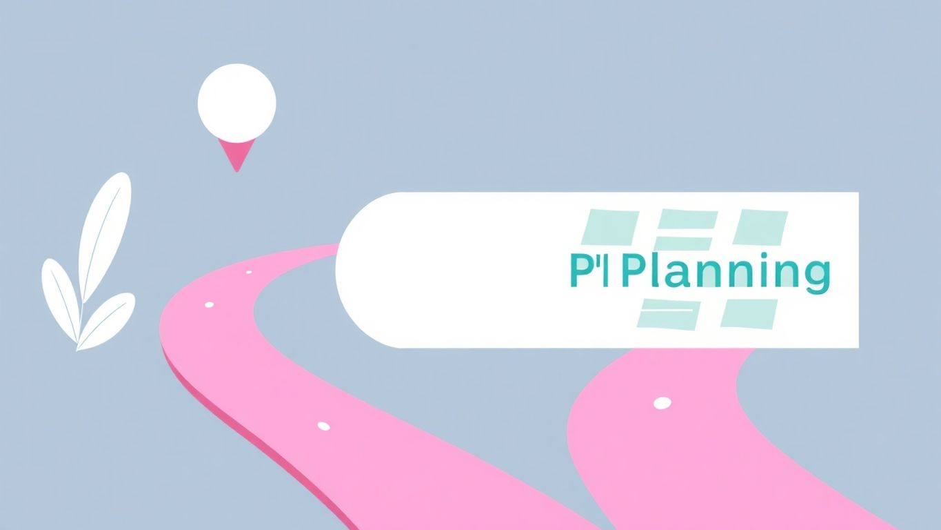 Illustrasjon av markedsstrategi og markedsplan.