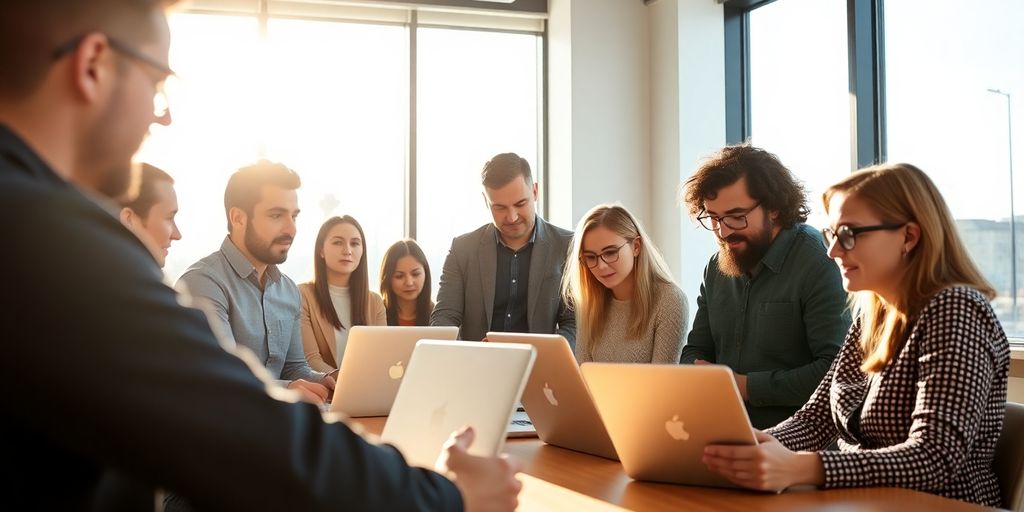 Entrepreneur belge apprenant