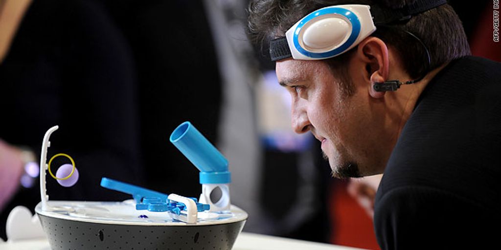 futuristic technology interface human interaction AI robots