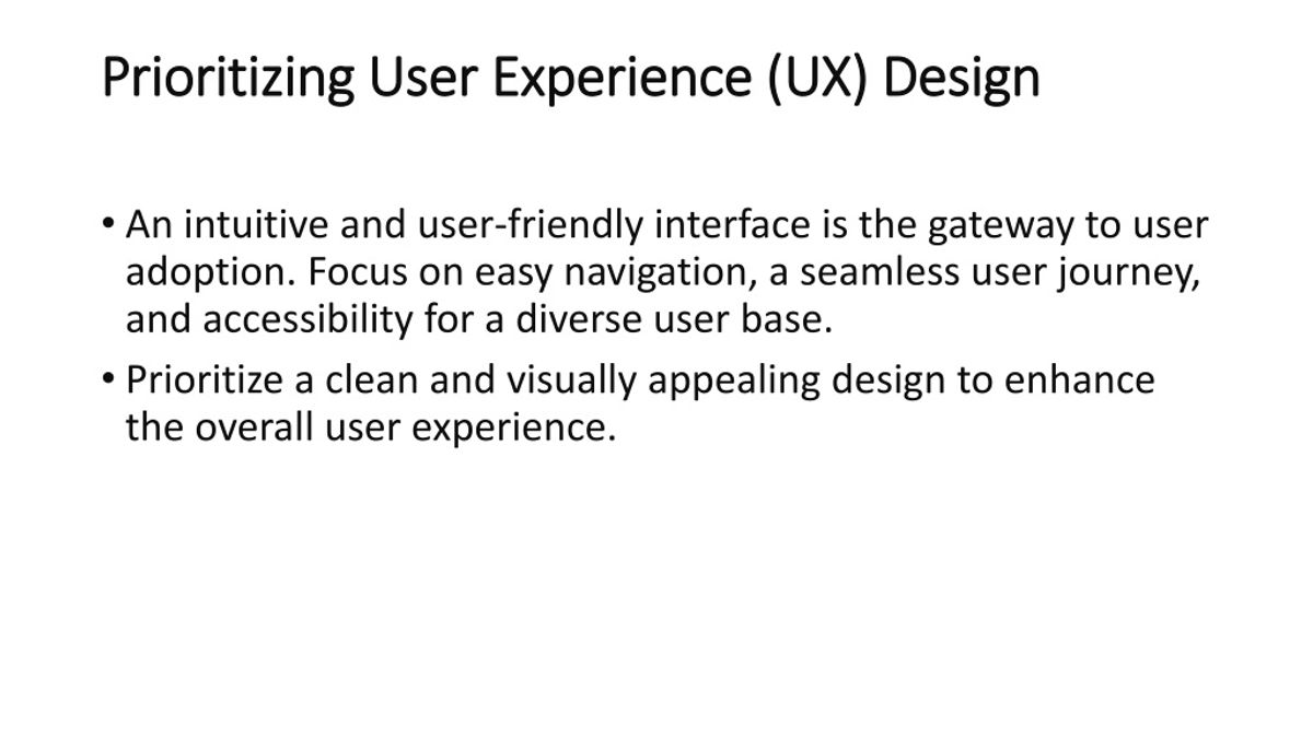 The Art of Usability: Enhancing User Experience