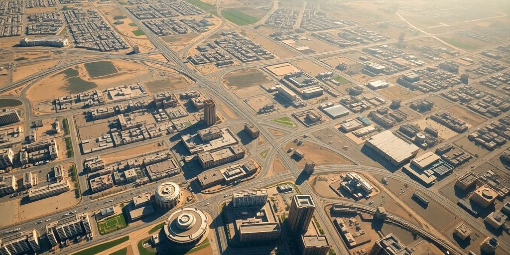 خريطة الرياض توضح مناطق الرمز البريدي