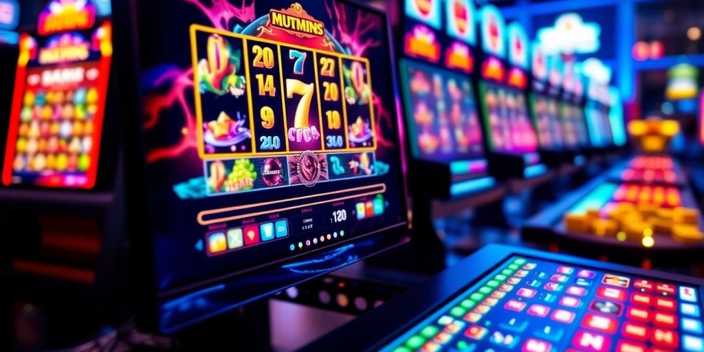 Digital casino games highlighting RNG technology in action.