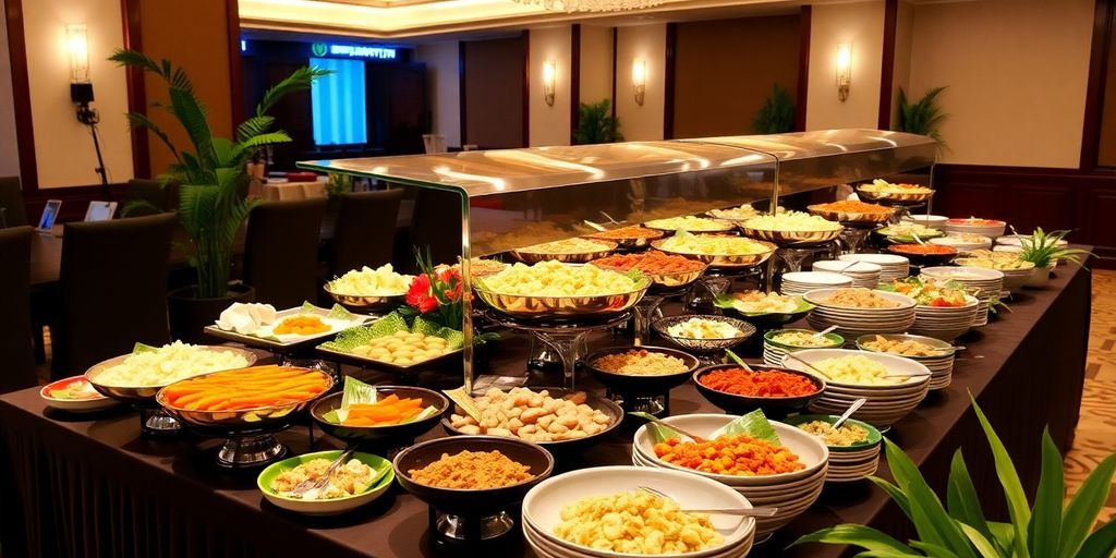 ภาพอาหารจัดเบรคที่สวยงามในชลบุรี