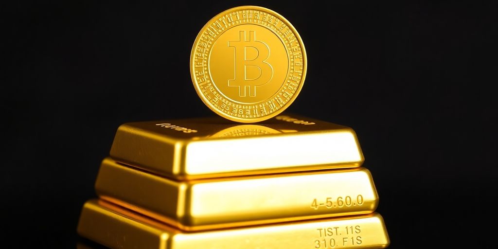 Lingots d'or empilés, pièce d'or brillante sur fond sombre.