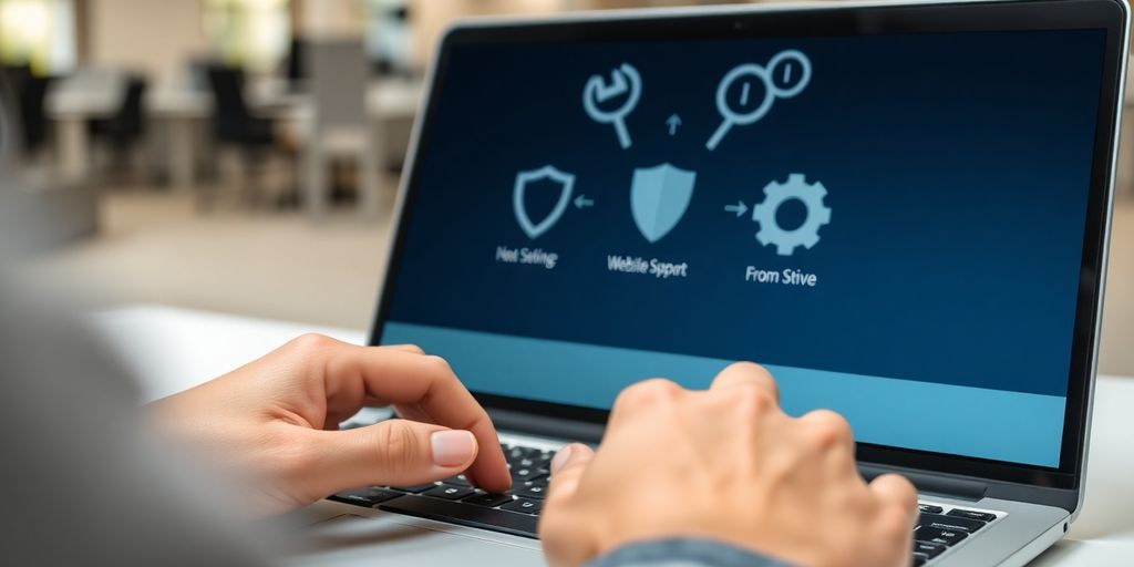 Website support and maintenance services.
