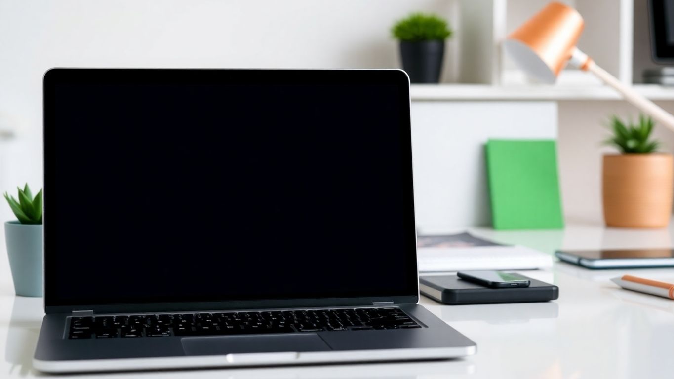 Moderne nettside med ren, profesjonell design.