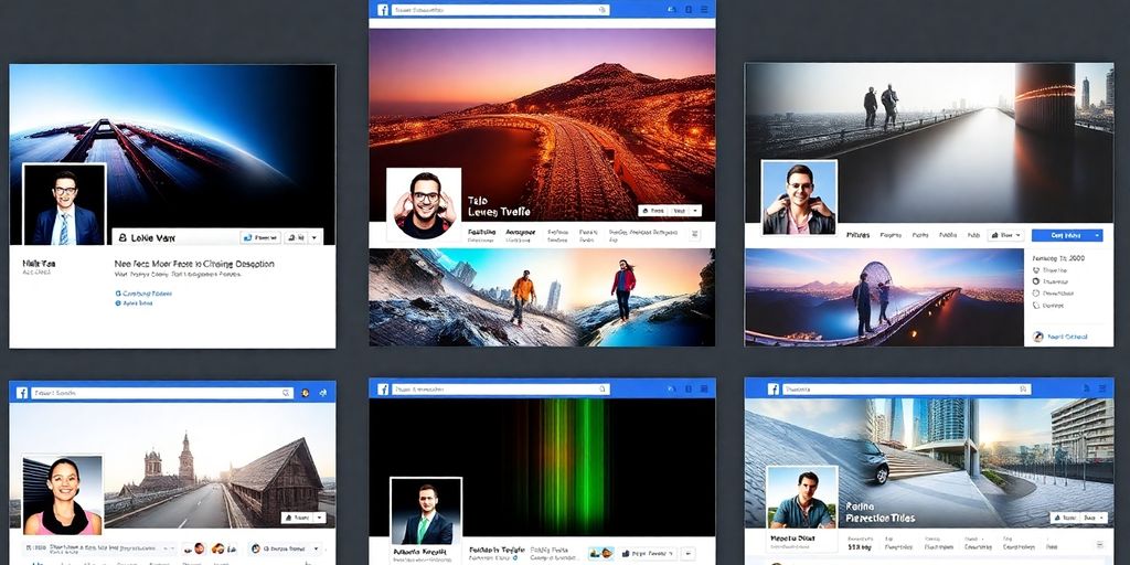 Facebook profile and cover photo examples