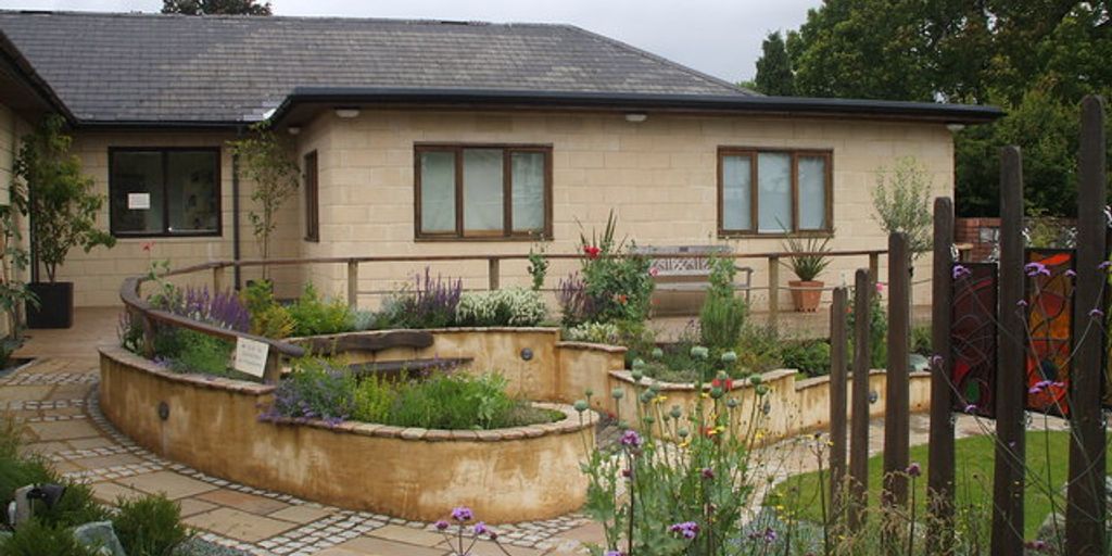 sensory garden with art and decor