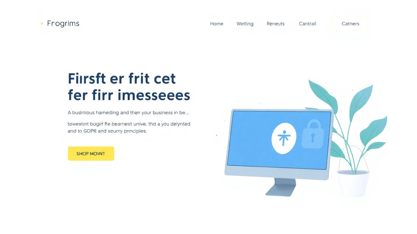 Moderne illustrasjon av webdesign i myke farger.