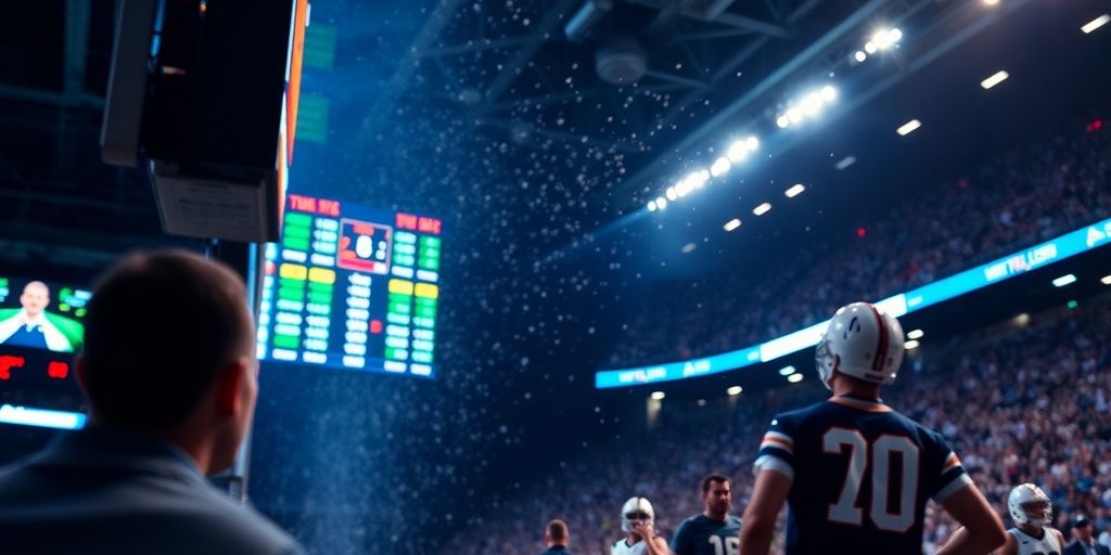 Sports betting odds with a focus on over/under.