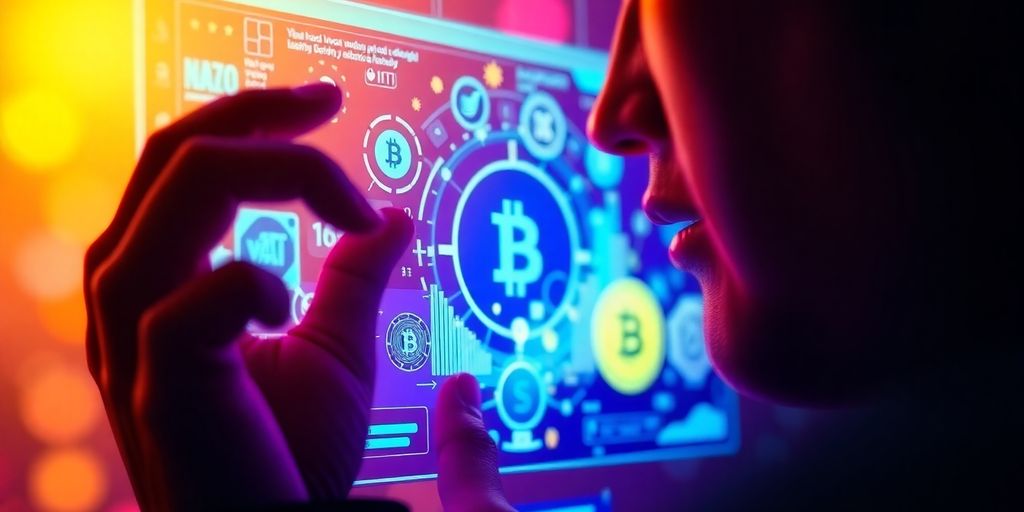 Crypto trading beginners guide illustration