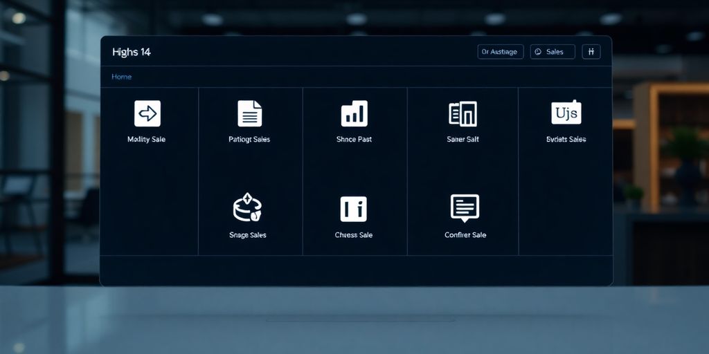Amazon Central dashboard interface with various icons.