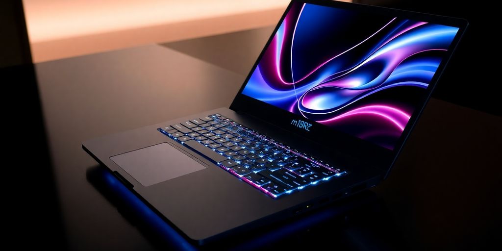 صورة لجهاز ALIENWARE m18 R2 المحمول.