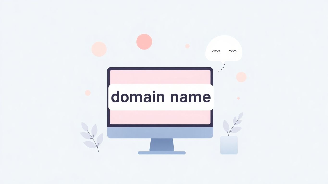 Illustrasjon av domene navn og klarhet