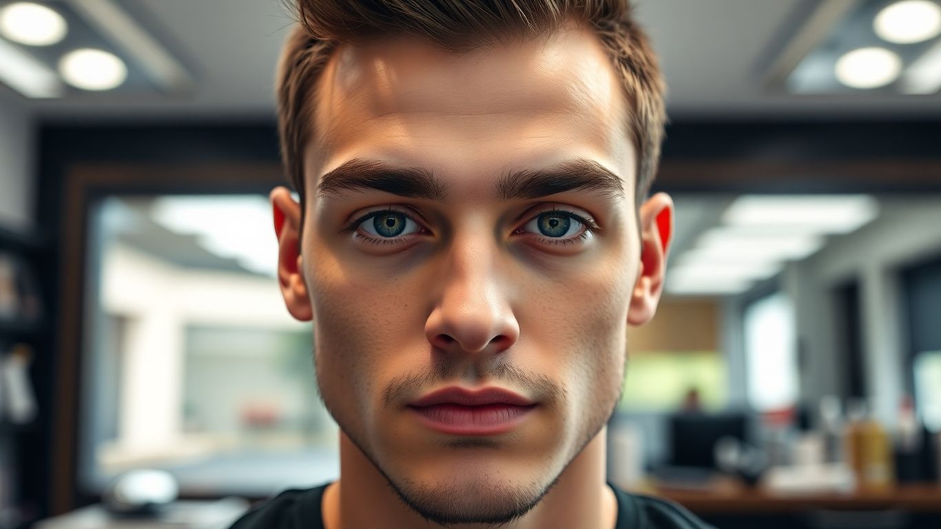 Design Sobrancelha Masculina