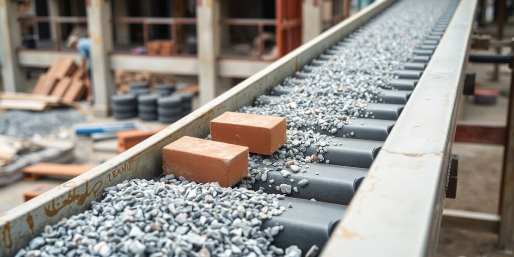 Conveyor Belts for Building and Construction Materials