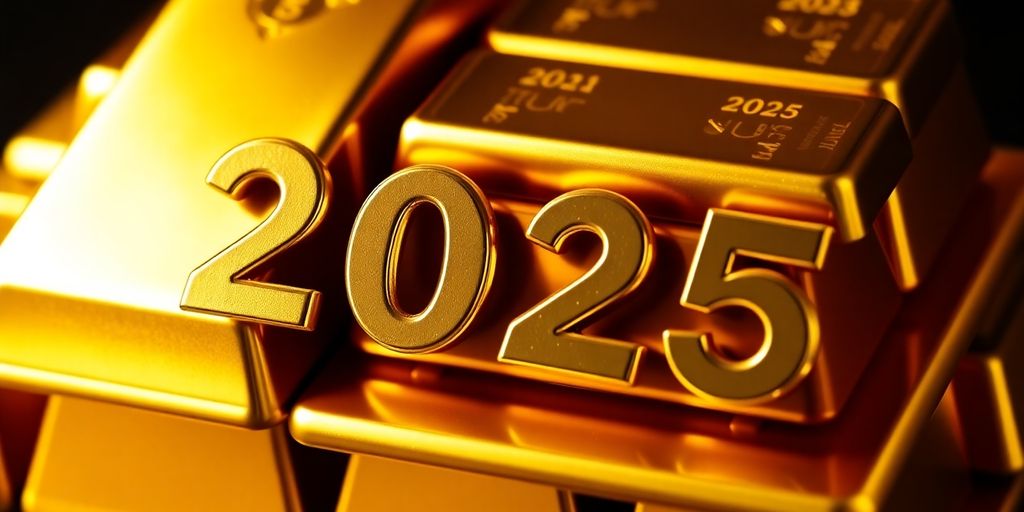 Barres d'or en gros plan sur fond sombre.