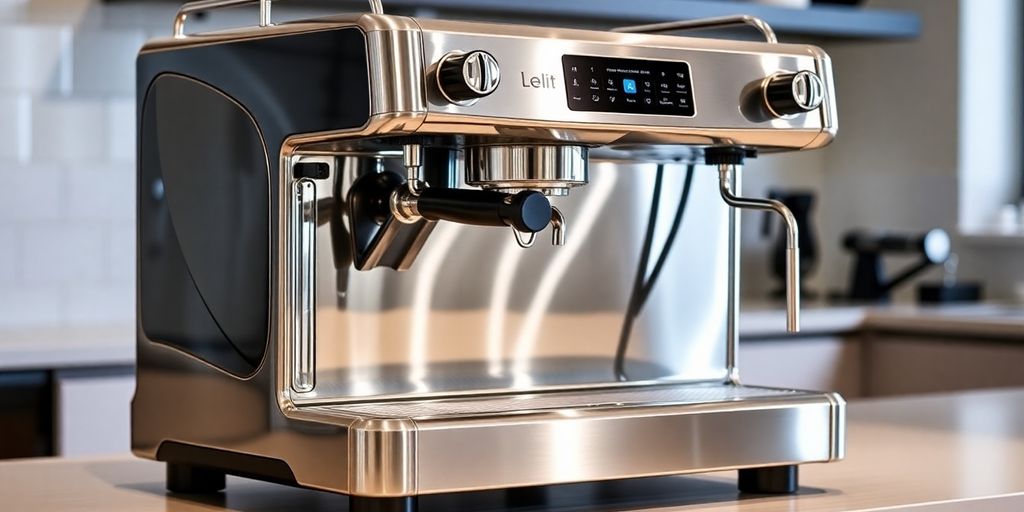 Lelit Bianca PL162T espresso machine.