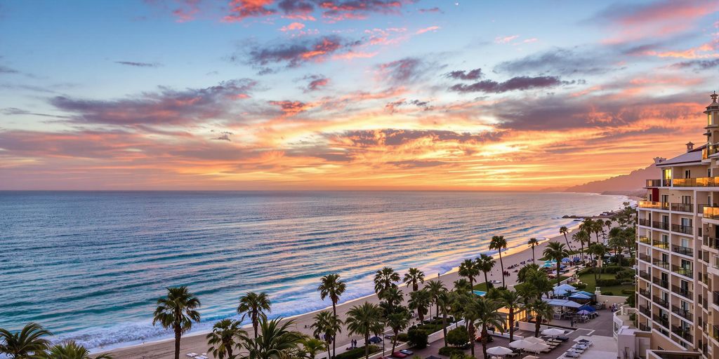 Stunning ocean view from the Cape Hotel Los Cabos.