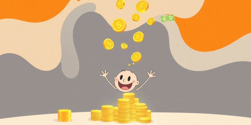 Person receiving cash quickly.