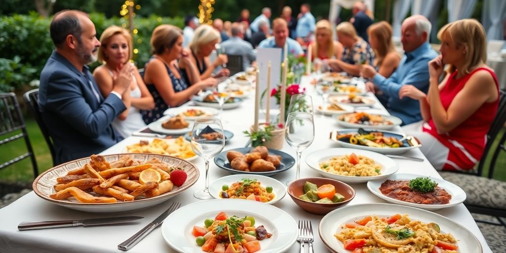 จัดเลี้ยงนอกสถานที่ อร่อย บรรยากาศดี