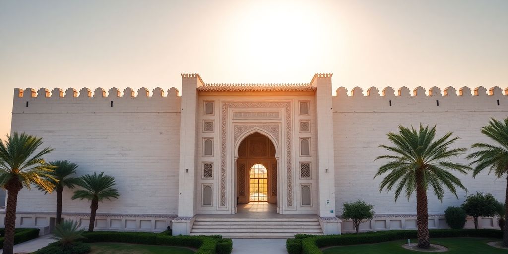 Qasr Al Hosn, a historical fort in Abu Dhabi.