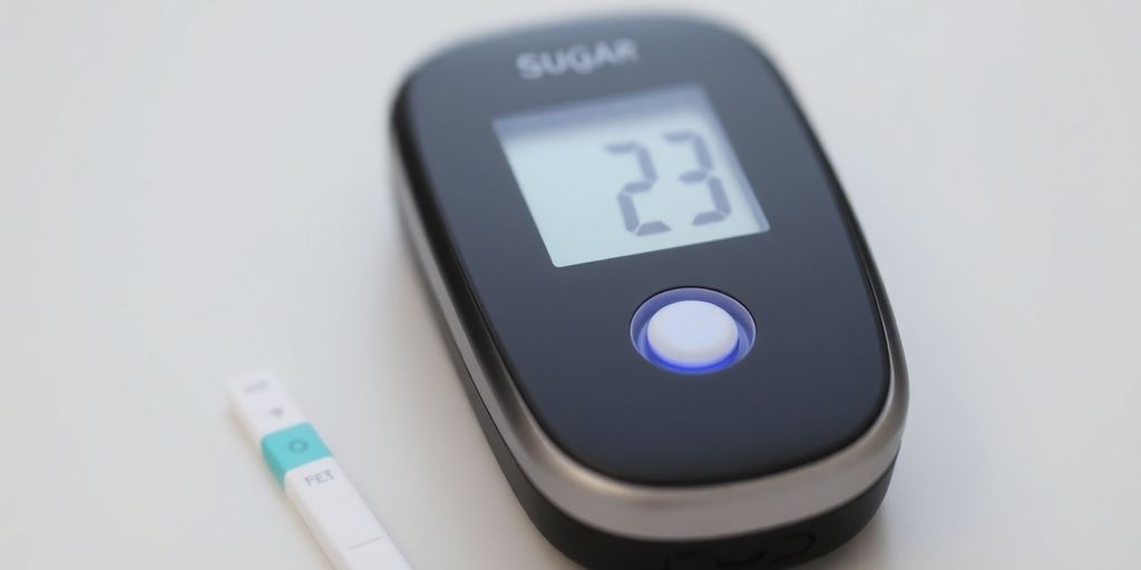 Close-up of a sugar test unit and accessories.
