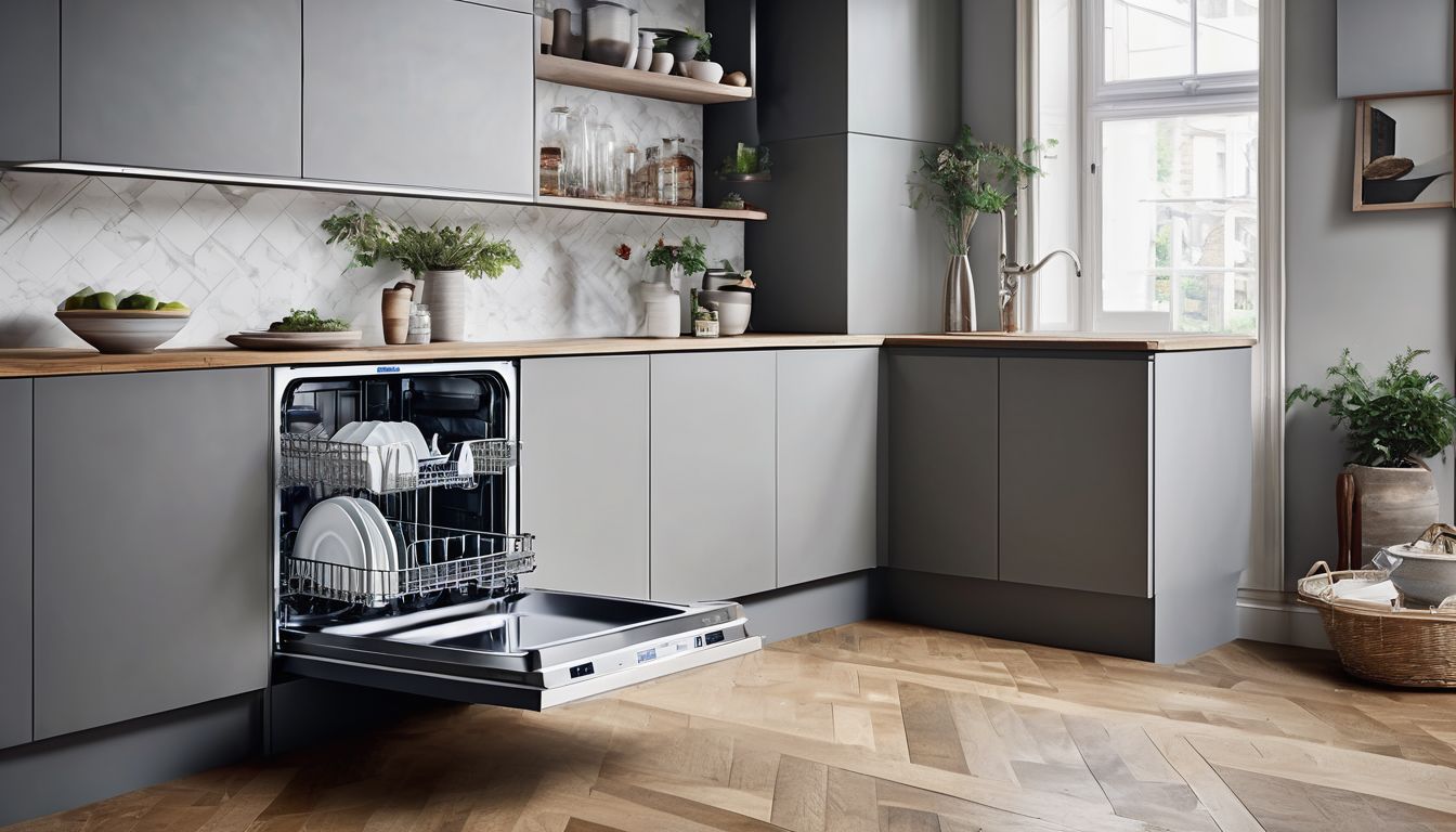 dishwasher installation in London kitchen