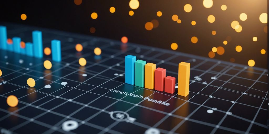 Graph showing upward trend with icons for content marketing and lead generation, illustrating increased conversion rates.