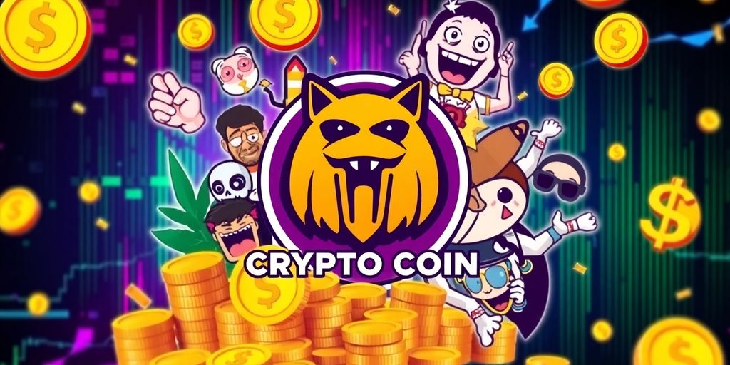Mog crypto coin logo with meme and wealth elements.
