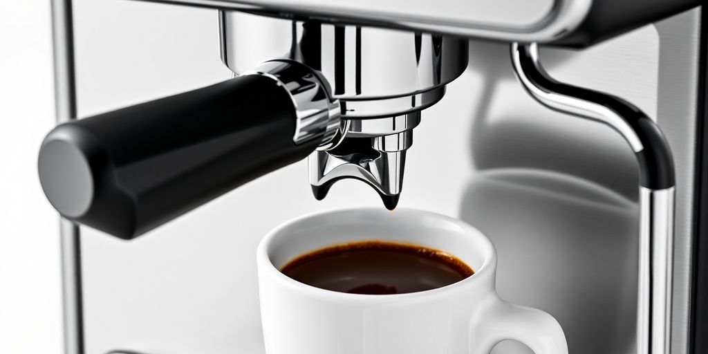 Rancilio Silvia PID Espresso Machine with programmable pre-infusion feature.
