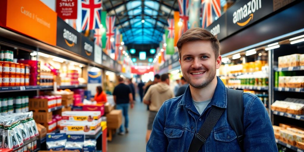 UK seller navigating Amazon marketplace.