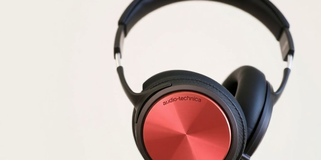 Audio-Technica ATH-M50xBT Kopfhörer auf neutralem Hintergrund.