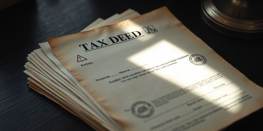 Over The Counter Tax Deed Sales