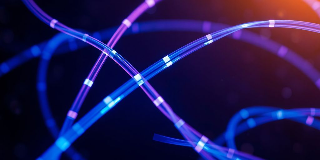 Digital connections, global data streams.